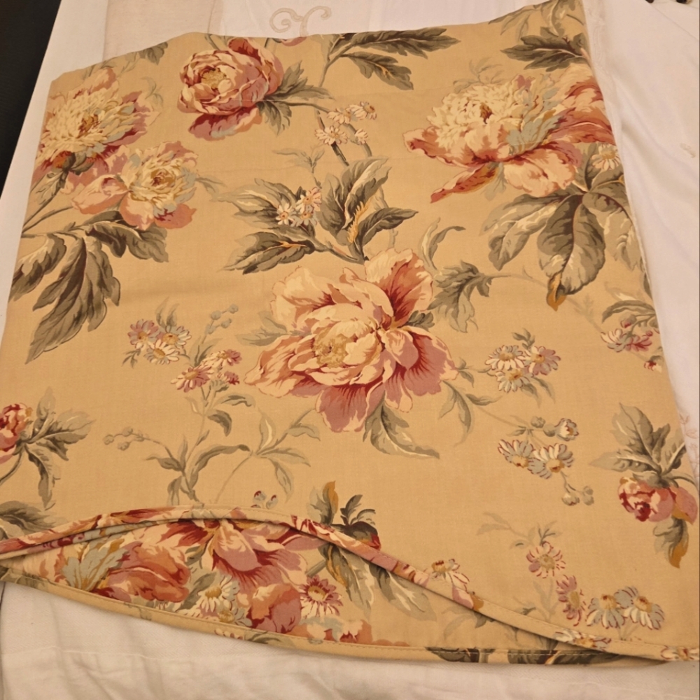 Waverly Valances Lot Of 2  Forever Yours Antique Peony Floral Home Classics